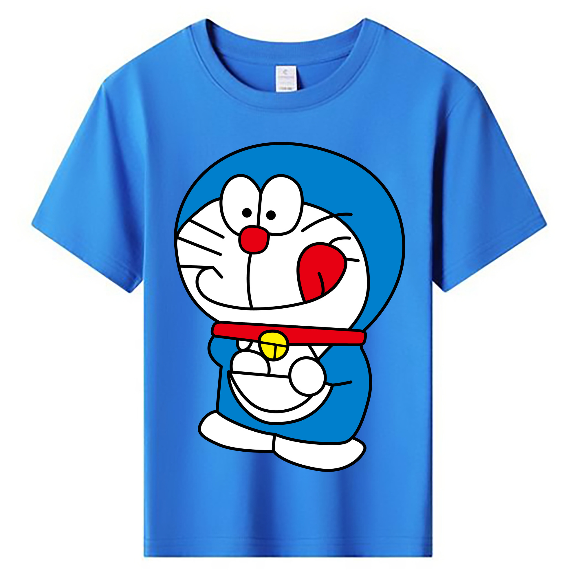 （画像用） ドラえもん Doraemon 綿100％キッズTシャツ（フロントプリント）